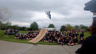 I BACKFLIPPED OVER 100 KIDS!!! - Saint Mary's...