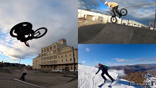 BMX AND MTB SESSION AT THE GORE SKATEPARK +...