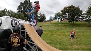 First time backflips, first time jumpers and...