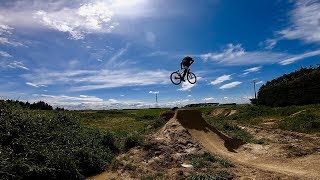 Solo MTB Dirt Jump session at JB Trails