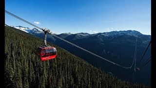 Peak to Peak Gondola Whistler BC - Canada...