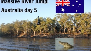 MASSIVE RIVER JUMP! Webisode 14 - Australia day 5