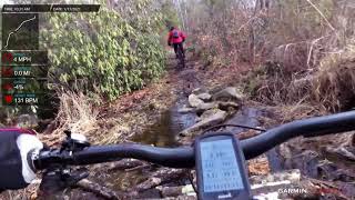 Wawayanda 1-17-21 Red Dot Trail Rock Section