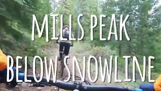Mills Peak Trail Below Snowline - Graeagle CA...