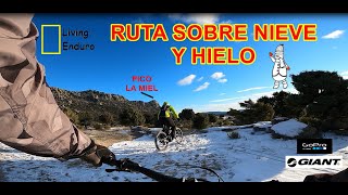 ❄ RUTA MTB SOBRE HIELO Y NIEVE ⛄ |...