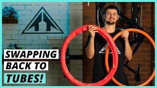 Swapping Back To Tubes! | Tannus Tyre Armour...