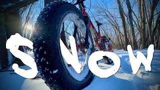 Fat Biking Fresh Snow - Part 2