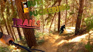Riding steep & sweet trails in Bright.