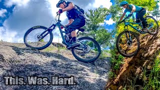 Up and Down on Bareback Trail... A Difficult...