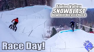 DH Bicycle Racing at a Ski Hill! The Alpine...