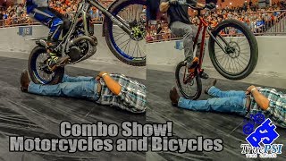 Sharing a Show - Motorcycles and Bicycles with...
