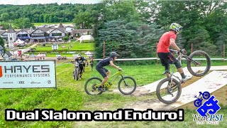 Racing Dual Slalom and Enduro on a Fatbike!...
