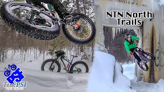 Superb Snow Conditions! Fatbiking NTN North...
