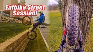 Fatbike Street Session! From the Skatepark to...