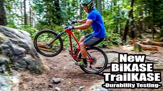 Abusing the BiKASE TrailKASE Phone Holder!...