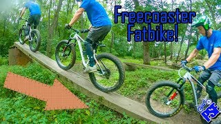 Fatbike Fakie Freecoaster Fun on the Fatback...