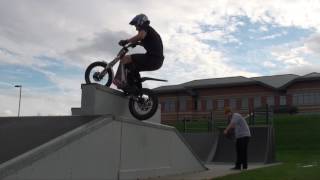 Skatepark Session on Motorcycles! Plus...