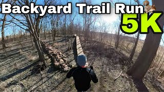 Running Vlog: 5k Run At My Backyard Trail...