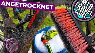 E-MTB Putzen und Kette pflegen | MTBTravelGirl