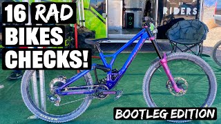 16 Bike Checks From Bootleg Canyon! (DVO...