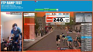 Zwift FTP Ramp Test | 1st Full Test!