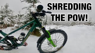 RIDING IN THE SNOW IS SKETCHY!!! (WINTER IS...