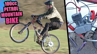 FITTING A NEW 100CC PETROL ENGINE TO MY MTB -...