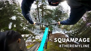 Riding Squamish's Gnarliest Line in the Snow