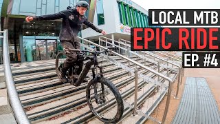 RIDING STAIR SETS NO HANDED?!// EPIC LOCKDOWN...
