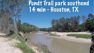 Houston, Texas cycling bike path ( Pundt Trail...
