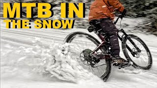 Sketchy Snow Riding in the Surrey Hills!