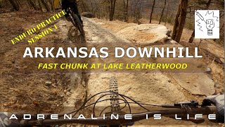 Downhill MTB in Arkansas | Practicing my...