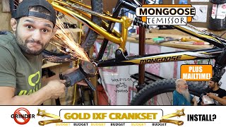 IXF Crankset On the Mongoose Temissor and...