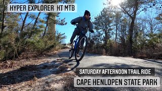 Cape Henlopen on a Mountain Bike - Saturday...