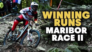 Winning Runs from Round #2 | UCI Downhill...