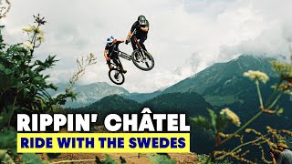 Tons Of Air Time at Châtel Bike Park! | Big...