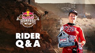 Rapid Fire Questions With The Red Bull Rampage...