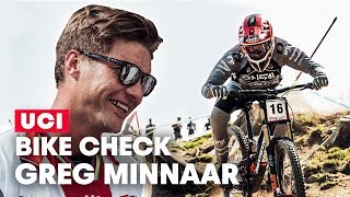 Greg Minnaar's Santa Cruz V10 DH Bike Check l...