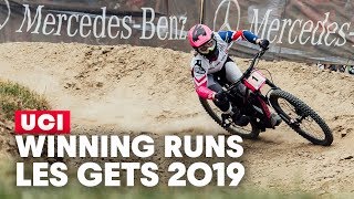 DH Winning Runs in Les Gets, France | UCI MTB...