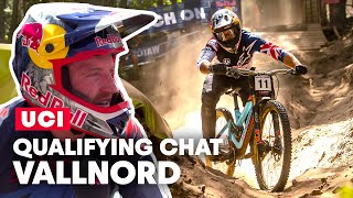 Vallnord Qualifying Quick Questions | UCI DH...