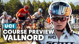 Vallnord XCO Course Preview with Bec McConnell...