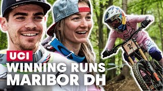 Tahnee Seagrave & Loic Bruni Winning DH...