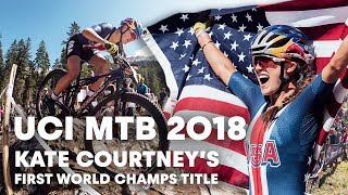 How Kate Courtney Won Her First UCI MTB World...