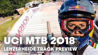 Rachel Atherton Rides The Lenzerheide World...