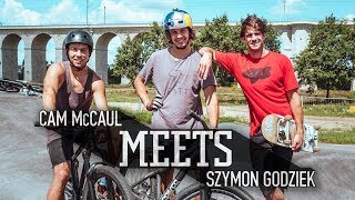 MTB Legend Cam McCaul meets up with Szymon...