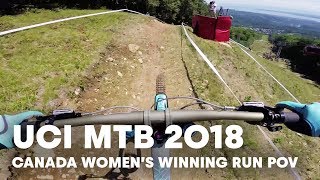 Rachel Atherton's Winning Run POV at...