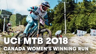 Who Won The Women's Downhill MTB Final at...