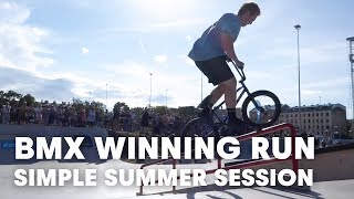Who Won The Simple Summer Session BMX Finals...