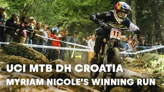 UCI MTB 2018: Myriam Nicole's winning downhill...