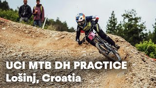 UCI MTB 2018: Downhill Mountain Bike Practice...
